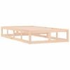 vidaXL Estructura de cama de madera maciza 100x200 cm