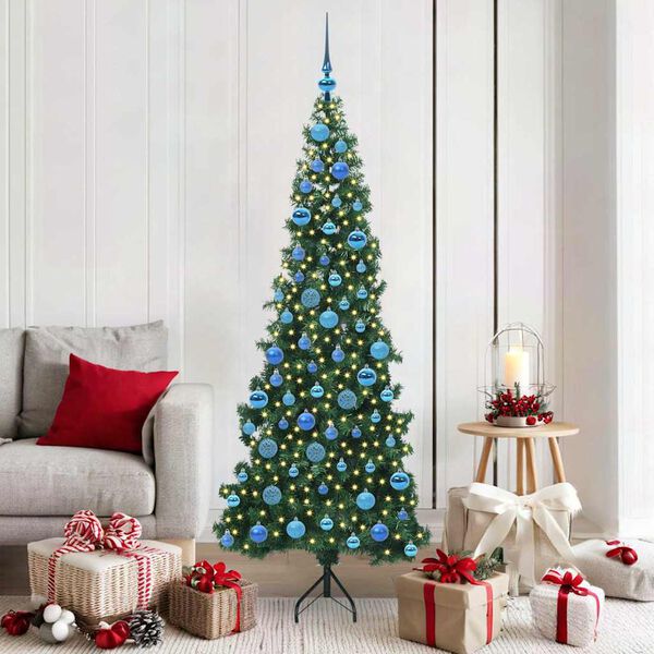 vidaXL &Aacute;rbol de Navidad Artificial de Esquina Verde 180 cm PVC y Metal