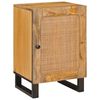 vidaXL Mueble de Cuarto de Ba&ntilde;o Marr&oacute;n 38 x 33 x 58 cm
