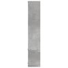 vidaXL Estanter&iacute;a de pared madera ingenier&iacute;a gris hormig&oacute;n 96x12x64 cm