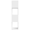 vidaXL Armario giratorio madera contrachapada blanco 34,5x34,5x147,5cm