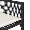 vidaXL Set de muebles jard&iacute;n 17 pzas con cojines rat&aacute;n sint&eacute;tico negro