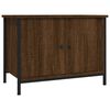 vidaXL Mueble de TV madera contrachapada marr&oacute;n roble 60x35x45 cm