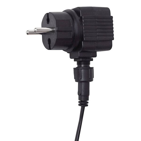 vidaXL Fuente cascada rectangular LED piscina acero inoxidable 45 cm