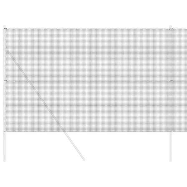 vidaXL Cerca de Alambre Soldado Gris 1.6 x 10 m Acero