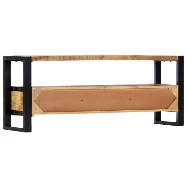 vidaXL Mueble para TV de madera maciza de mango 130x30x50 cm