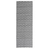 vidaXL Alfombra de exterior ARAKIL negra 80x250 cm PP