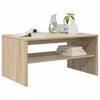vidaXL Mesa de Caf&eacute; Roble Sonoma 80 x 50 x 40 cm Madera de ingenier&iacute;a