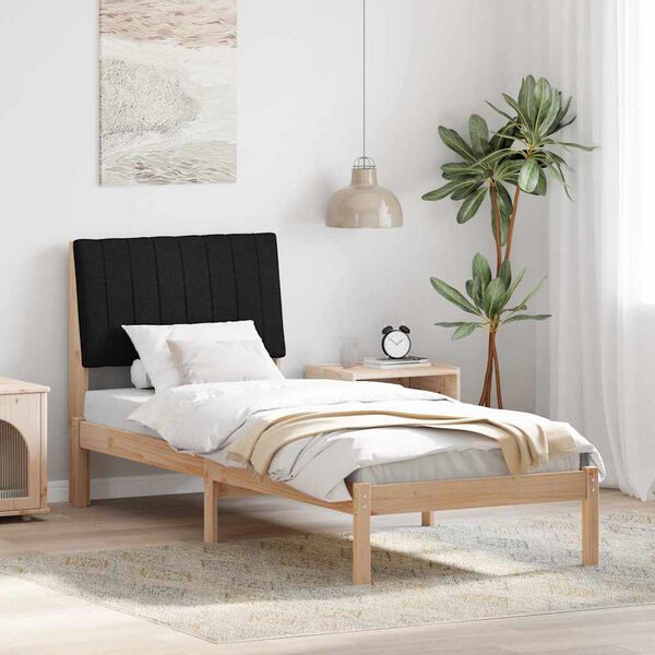 vidaXL Estructura de cama Marrón 80 x 200 cm Madera de pino macizo