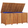 vidaXL Caja de almacenaje de jard&iacute;n madera maciza acacia 175x80x75 cm