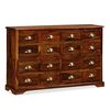 vidaXL C&oacute;moda de cajones madera maciza de acacia 120x30x75 cm