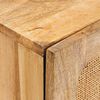 vidaXL Aparador Marr&oacute;n 40 x 33 x 75 cm Madera de mango maciza