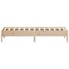 vidaXL Estructura de cama sin colch&oacute;n madera maciza de pino 90x200 cm