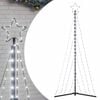 vidaXL LED para &aacute;rbol de Navidad 339 LEDs blanco fr&iacute;o 182 cm