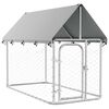 vidaXL Perrera de exterior con tejado 200x100x150 cm