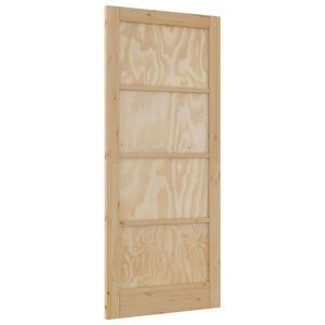 vidaXL Puerta Interior Natural 86 x 198,5 cm Madera contrachapada