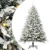 vidaXL &Aacute;rbol de Navidad Artificial Pre-iluminado con Juego de Bolas
