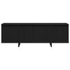 vidaXL Gabinete de TV Roble Negro 120 x 30 x 40,5 cm