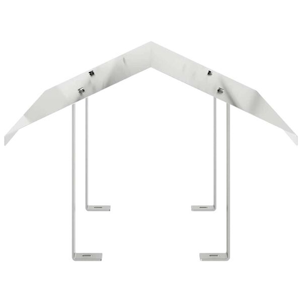 vidaXL Campana de Chimenea Plateado 50 x 60 x 37 cm Acero inoxidable