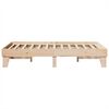 vidaXL Estructura de cama sin colch&oacute;n madera de pino maciza 120x200 cm