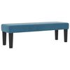 vidaXL Cama tipo Box Spring Azul oscuro 120 x 190 cm Terciopelo