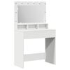 vidaXL Mesa Tocador 78,5 x 41 x 135 cm Madera de ingenier&iacute;a