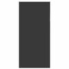 vidaXL Estor Enrollable Opaco negro 105x230 cm Tela Ancho 100,7 cm