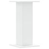 vidaXL Soportes de plantas 2 uds madera ingenier&iacute;a blanco 30x30x60 cm
