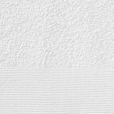 vidaXL Toallas de sauna 10 uds algodón blanco 350 g/m² 80x200 cm