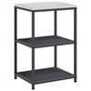 vidaXL Estante para Cocina HATTEM Gris antracita 60 x 50 x 92 cm Acero