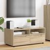 vidaXL Gabinete de TV con caj&oacute;n Roble Sonoma 100 x 48 x 43 cm