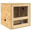 vidaXL Terrario Marr&oacute;n 40 x 40 x 40 cm OSB