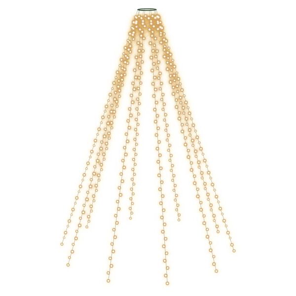 vidaXL Luces de red para el &aacute;rbol de Navidad con 500 LEDs 500 cm