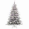 vidaXL Árbol de Navidad artificial con ramas articuladas 210 cm
