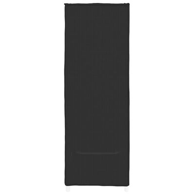 vidaXL Armario zapatero de tela negro 60x28x90 cm