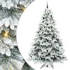 vidaXL &Aacute;rbol de Navidad artificial con 300 LED 240 cm PE y PVC