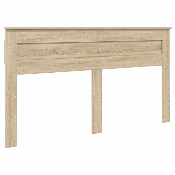 vidaXL Cabecero Roble Sonoma 200 cm Madera contrachapada