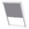 vidaXL Persiana enrollable opaca gris PK08 GGL y GGU