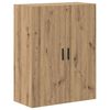 vidaXL Aparador alto 2 pcs Madera envejecida