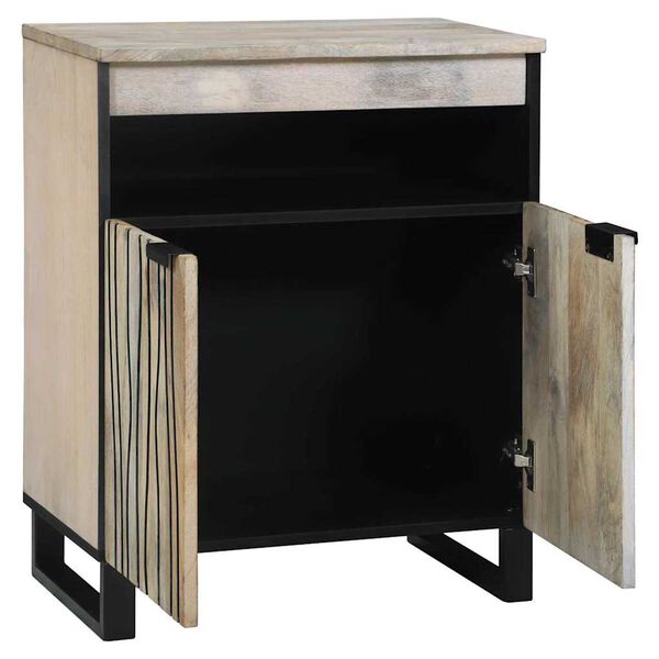 vidaXL Gabinetes y estantes de almacenamiento de medios Blanco y Negro