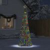 vidaXL &Aacute;rbol de Navidad LED 475 LEDs de colores 247 cm