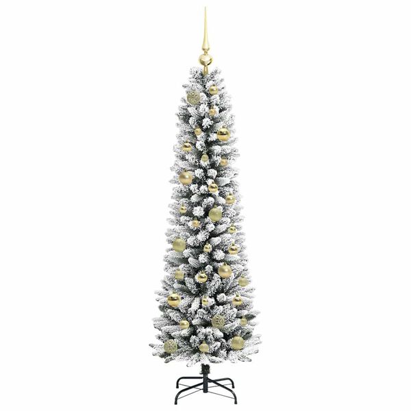 vidaXL &Aacute;rbol de Navidad artificial 150 cm PVC, Metal y Pl&aacute;stico