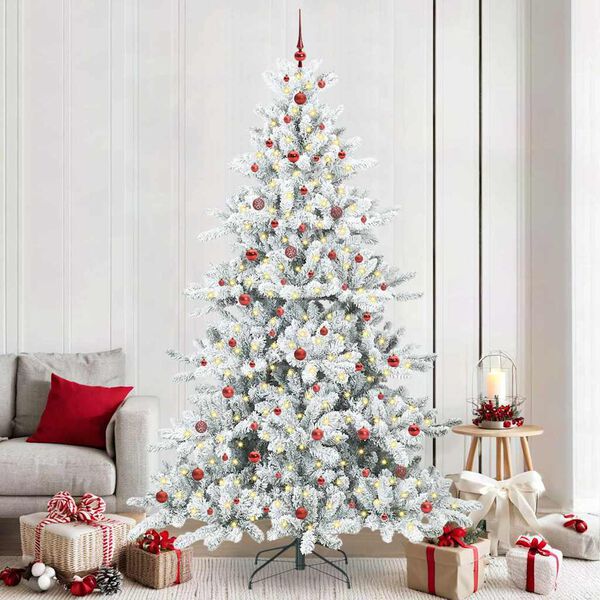 vidaXL &Aacute;rbol de Navidad artificial con ramas articuladas 240 cm