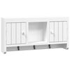 vidaXL Armario para llaves blanco contrachapada y acero 40x8,5x20 cm