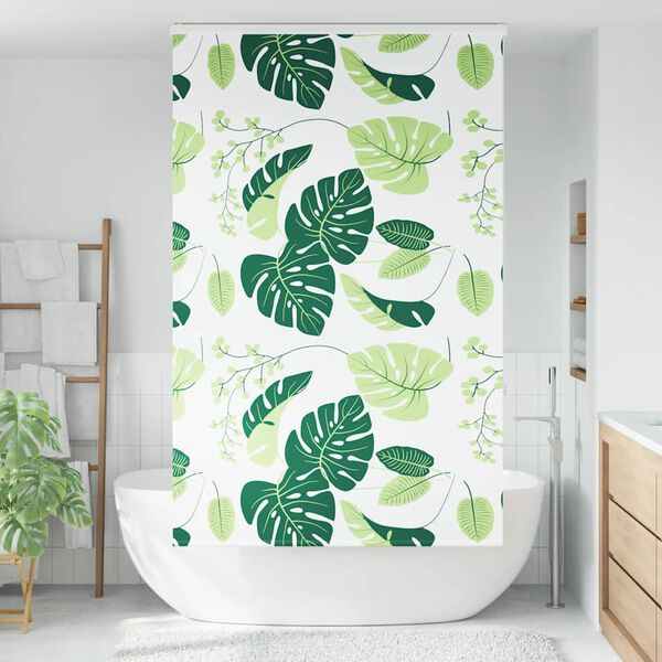 vidaXL Estor enrollable para ducha con casete 120x240cm tela ancho