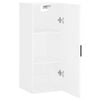 vidaXL Armario de pared blanco 34,5x34x90 cm