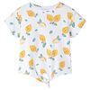 vidaXL Camiseta infantil con parte inferior con nudo crudo 92