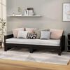 vidaXL Sof&aacute; cama extra&iacute;ble sin colch&oacute;n negro 2x(90x190) cm