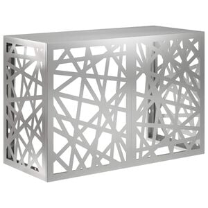 vidaXL Funda para Aire Acondicionado Plateado 90 x 40 x 60 cm