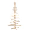vidaXL &Aacute;rbol de Navidad de madera de adorno madera maciza pino 210 cm